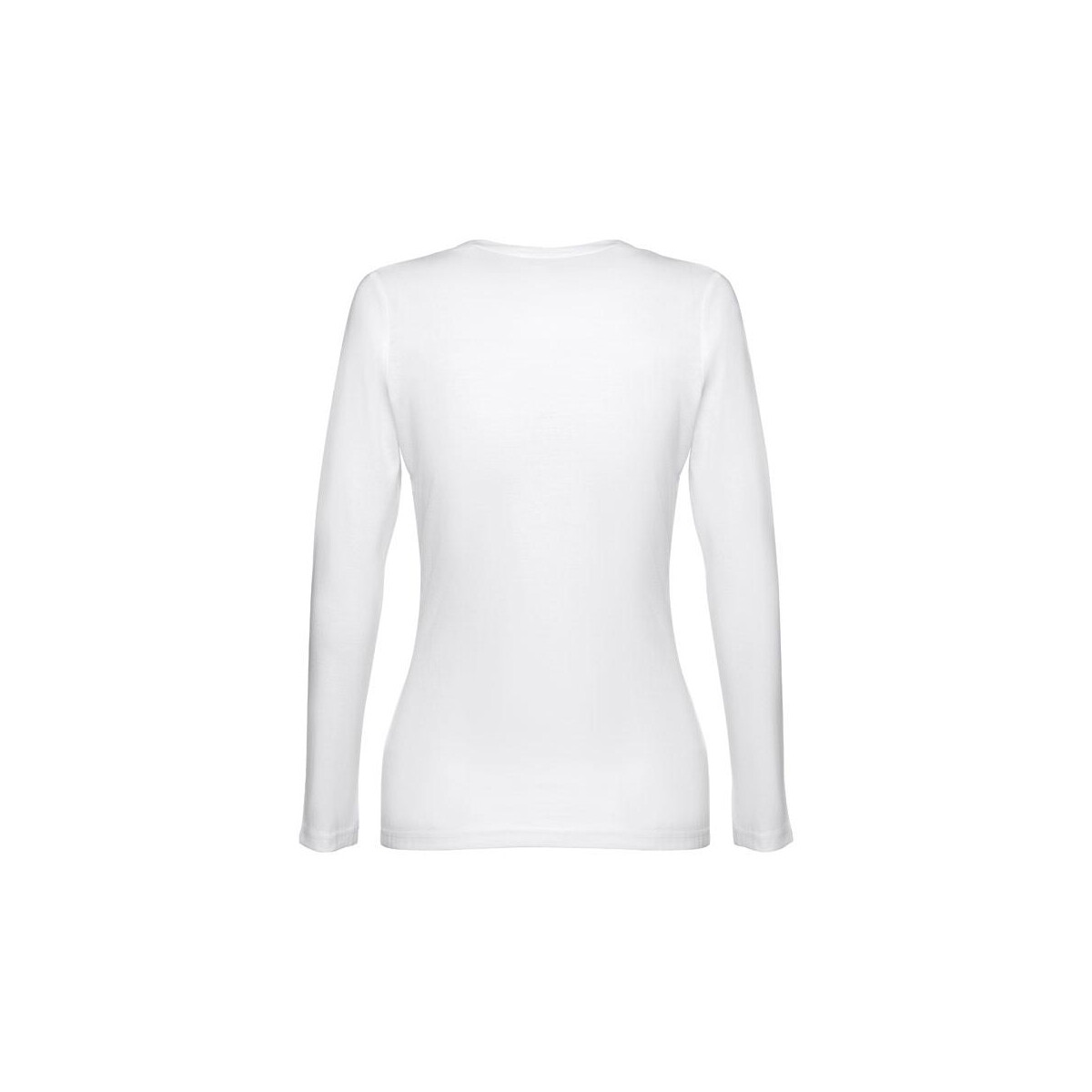 Koszulki z logo – thc bucharest women wh. t-shirt damski z długim rękawem taliowany 30125_106-b THC BUCHAREST WOMEN WH. T-shirt damski z długim rękawem taliowany 30125_106-b