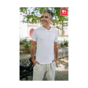 THC DHAKA WH. Męski polo t-shirt 30209_set