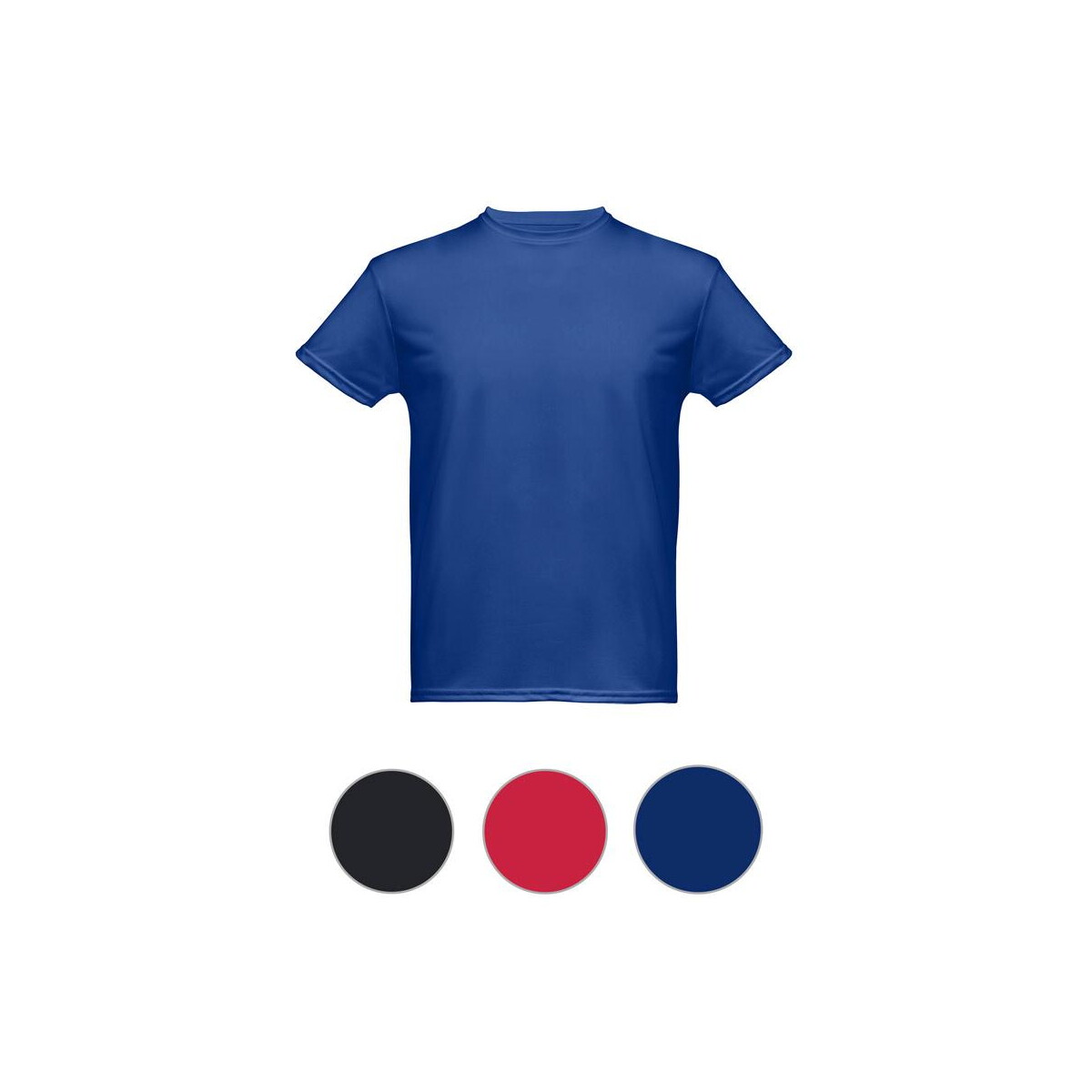 Koszulki z logo – thc nicosia. męski sportowy t-shirt 30127_a THC NICOSIA. Męski sportowy t-shirt 30127_a