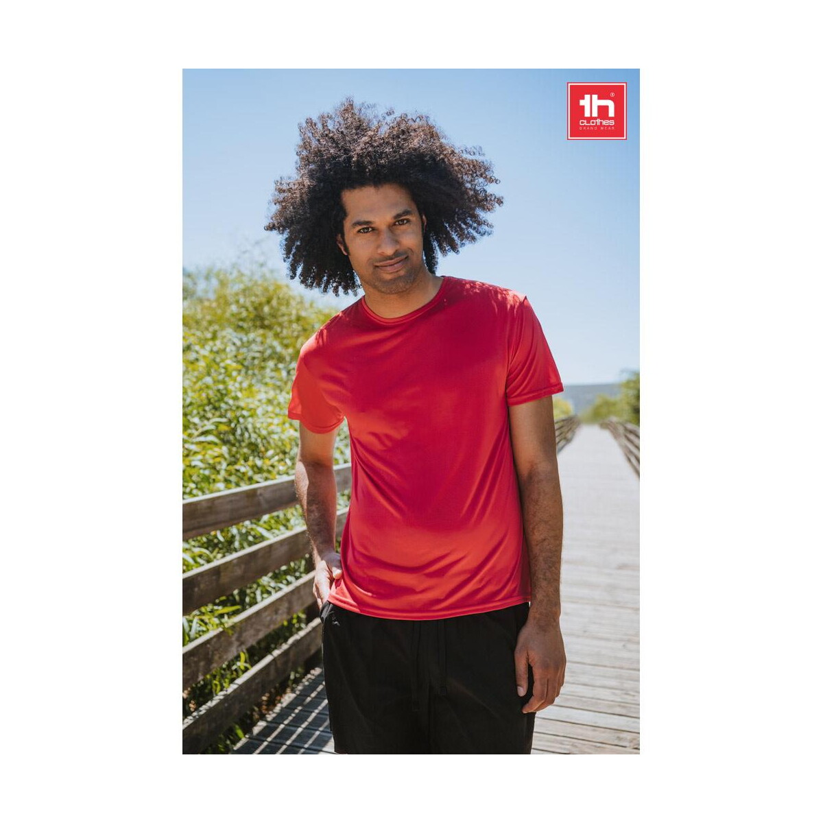 Koszulki z logo – thc nicosia. męski sportowy t-shirt 30127_set THC NICOSIA. Męski sportowy t-shirt 30127_set