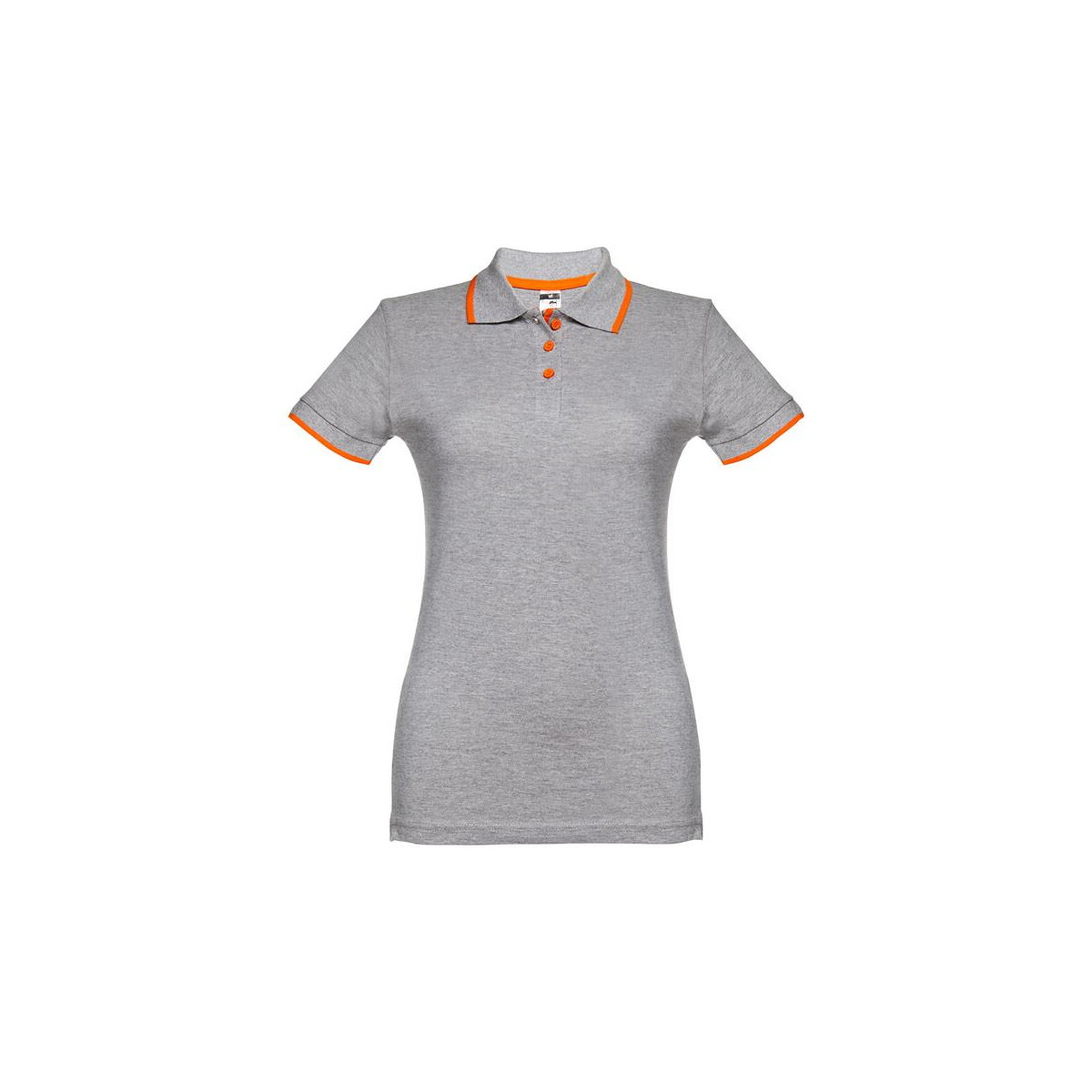 Koszulki z logo – thc rome women. damski slim fit polo t-shirt 30139_183-a THC ROME WOMEN. Damski slim fit polo t-shirt 30139_183-a