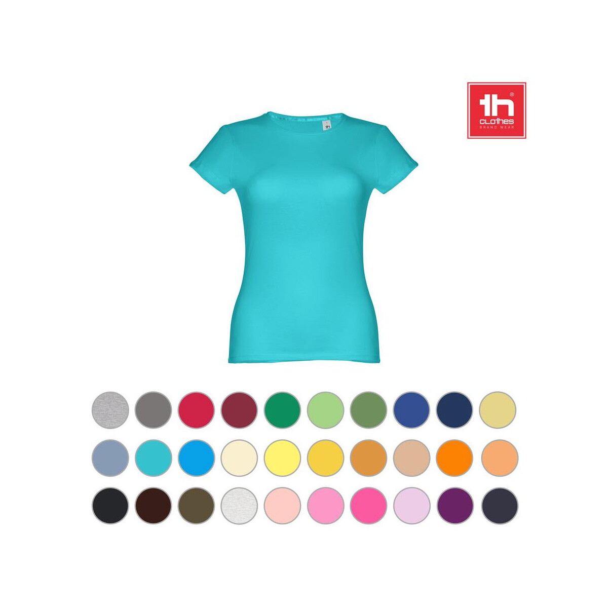 Koszulki z logo – thc sofia 3xl. damski t-shirt 30108_set THC SOFIA 3XL. Damski t-shirt 30108_set