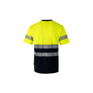 VL BASTET. Dwukolorowa koszulka pikowana (150 g/m²) z bawełny (55%) i poliestru (45%) 36096_204-b