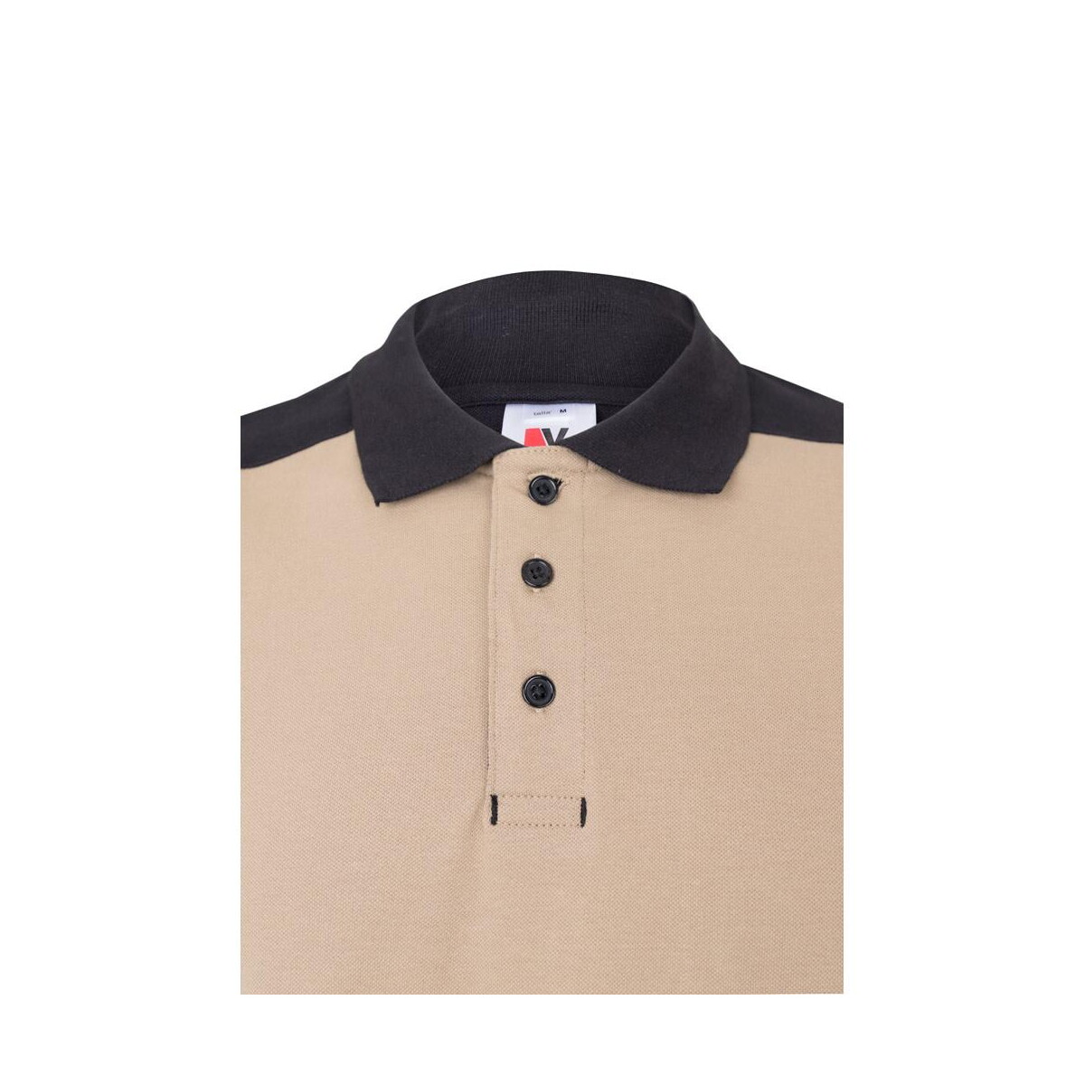 Koszulki z logo – vl veles. dwukolorowa koszulka polo piqué (180 g/m²), krótki rękaw, bawełna (60%) i poliester (40%) 36148_131-f VL VELES. Dwukolorowa koszulka polo piqué (180 g/m²), krótki rękaw, bawełna (60%) i poliester (40%) 36148_131-f