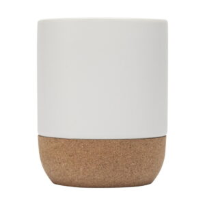 Billie kubek ceramiczny z nadrukiem sublimacyjnym o pojemności 300 ml z detalami z korka 10084601_f1