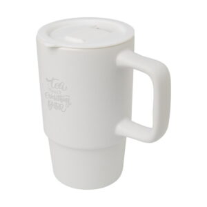 Carter kubek ceramiczny o pojemności 450 ml z plastikową pokrywką 10089601_eg_y1