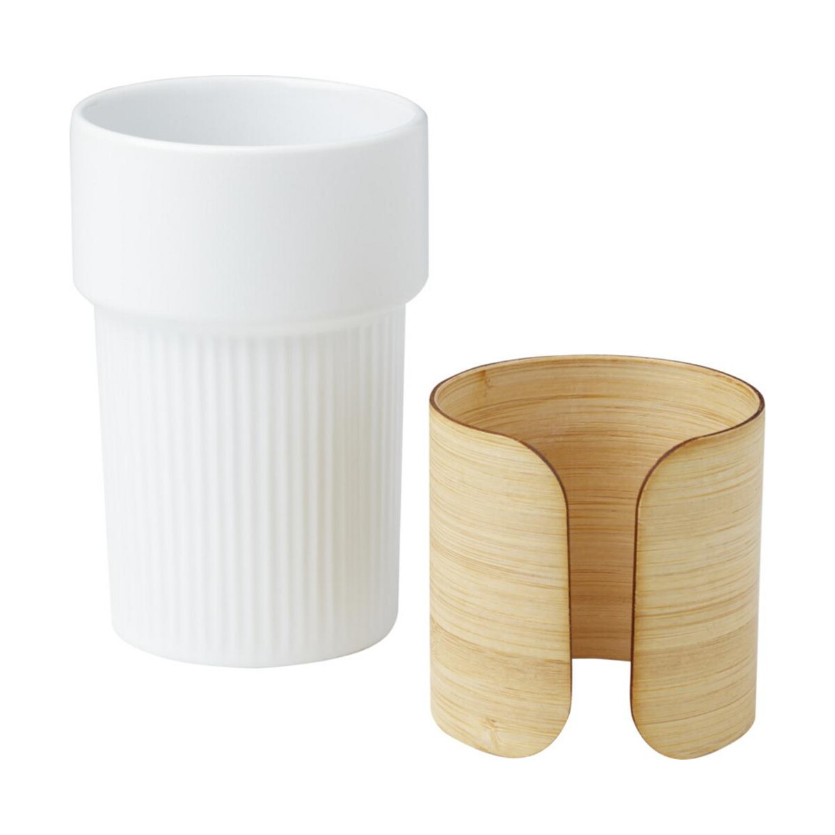 Kubki z logo – fika kubek 340 ml z bambusową osłoną 10080901_e1 Fika kubek 340 ml z bambusową osłoną 10080901_e1