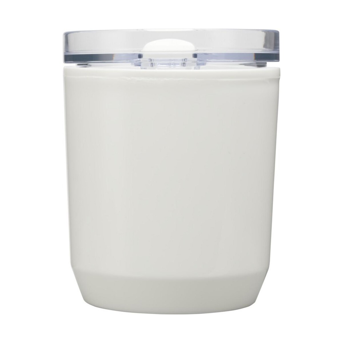 Kubki z logo – hudson kubek z podwójnymi ściankami o pojemności 180 ml wykonany z tworzyw sztucznych pochodzących z recyklingu 10085201_f1 Hudson kubek z podwójnymi ściankami o pojemności 180 ml wykonany z tworzyw sztucznych pochodzących z recyklingu 10085201_f1