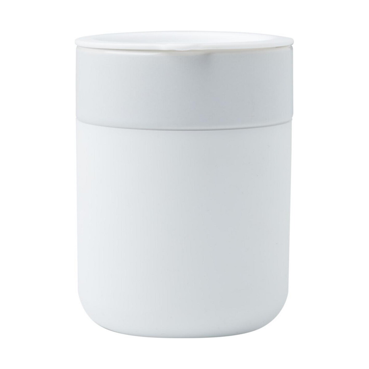 Kubki z logo – java kubek ceramiczny z silikonową osłoną i plastikową pokrywką 330 ml 10080801_f1 Java kubek ceramiczny z silikonową osłoną i plastikową pokrywką 330 ml 10080801_f1