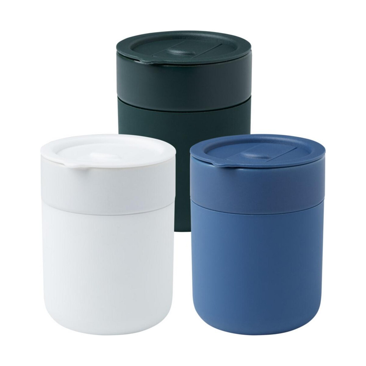 Kubki z logo – java kubek ceramiczny z silikonową osłoną i plastikową pokrywką 330 ml 10080801_g1 Java kubek ceramiczny z silikonową osłoną i plastikową pokrywką 330 ml 10080801_g1