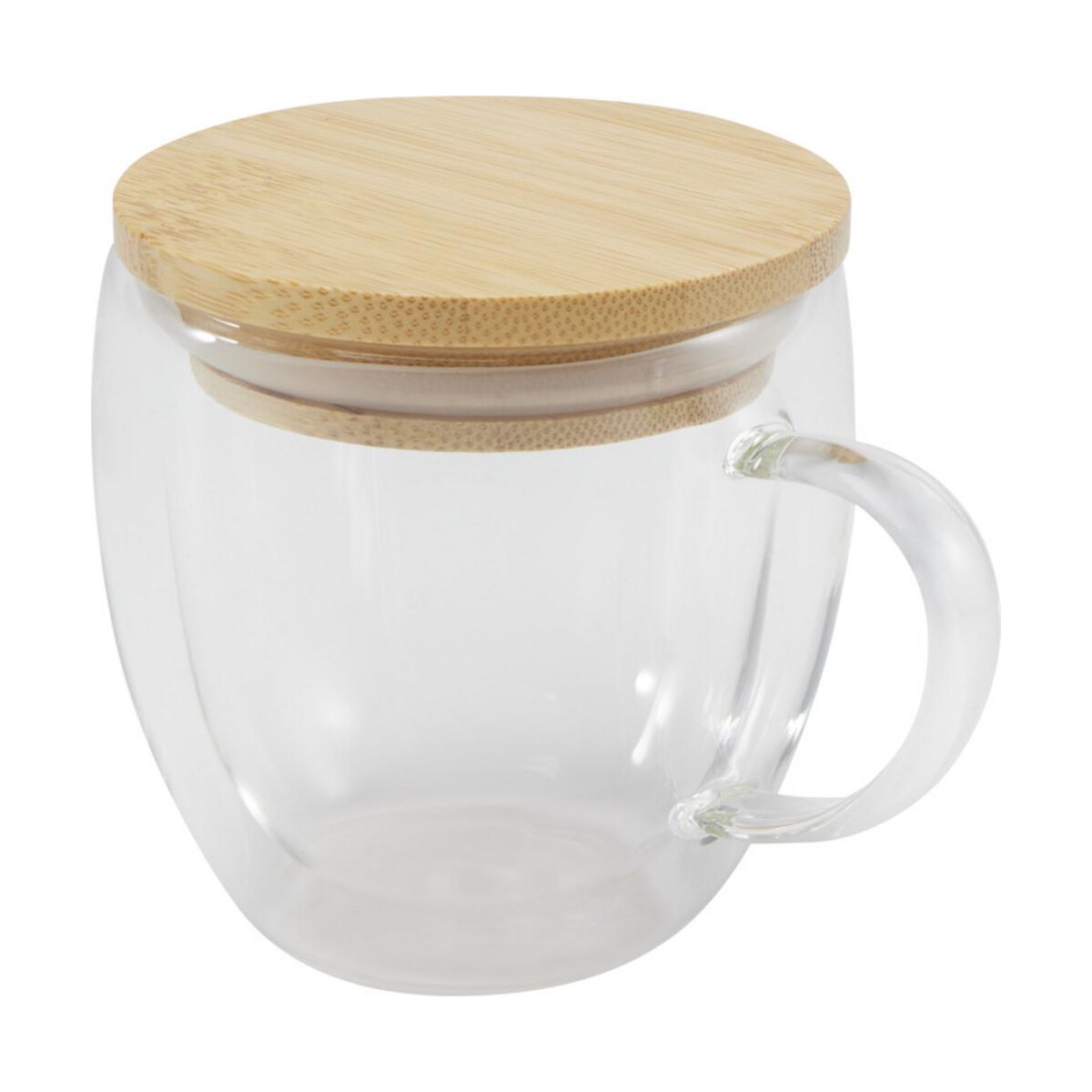 Kubki z logo – szklany kubek lenora z bambusową pokrywką o pojemności 250 ml 11341901_e1 Szklany kubek Lenora z bambusową pokrywką o pojemności 250 ml 11341901_e1
