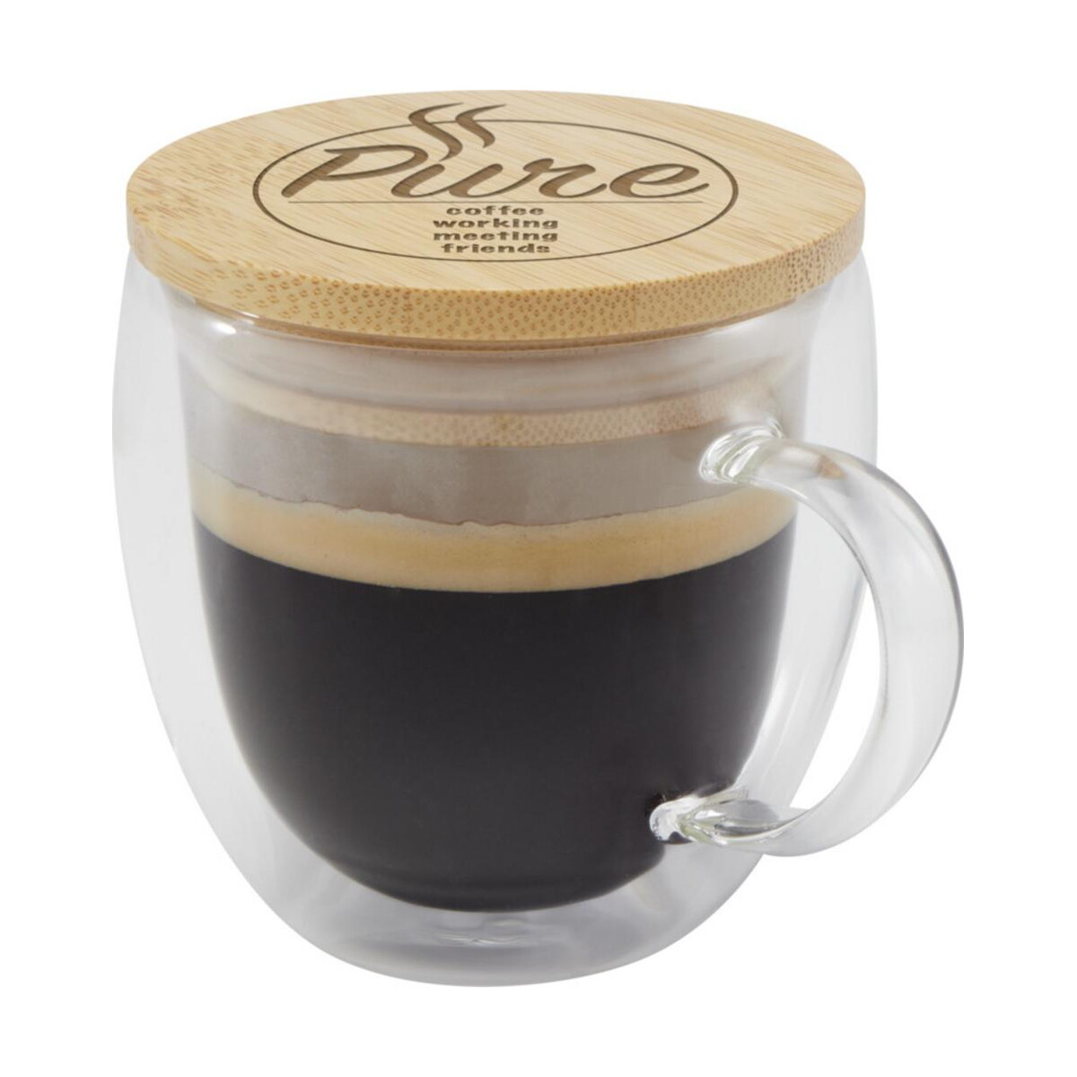 Kubki z logo – szklany kubek lenora z bambusową pokrywką o pojemności 250 ml 11341901_eg_y1 Szklany kubek Lenora z bambusową pokrywką o pojemności 250 ml 11341901_eg_y1