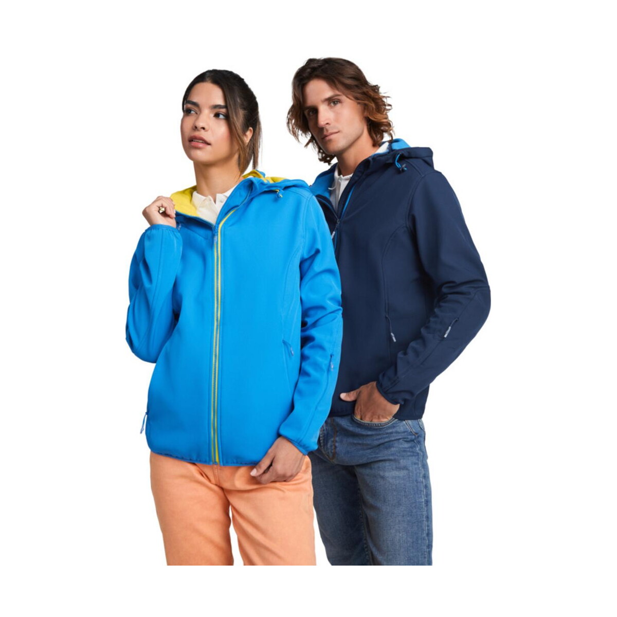 Kurtki z logo – siberia kurtka unisex typu softshell r64281r_m2 Siberia kurtka unisex typu softshell r64281r_m2