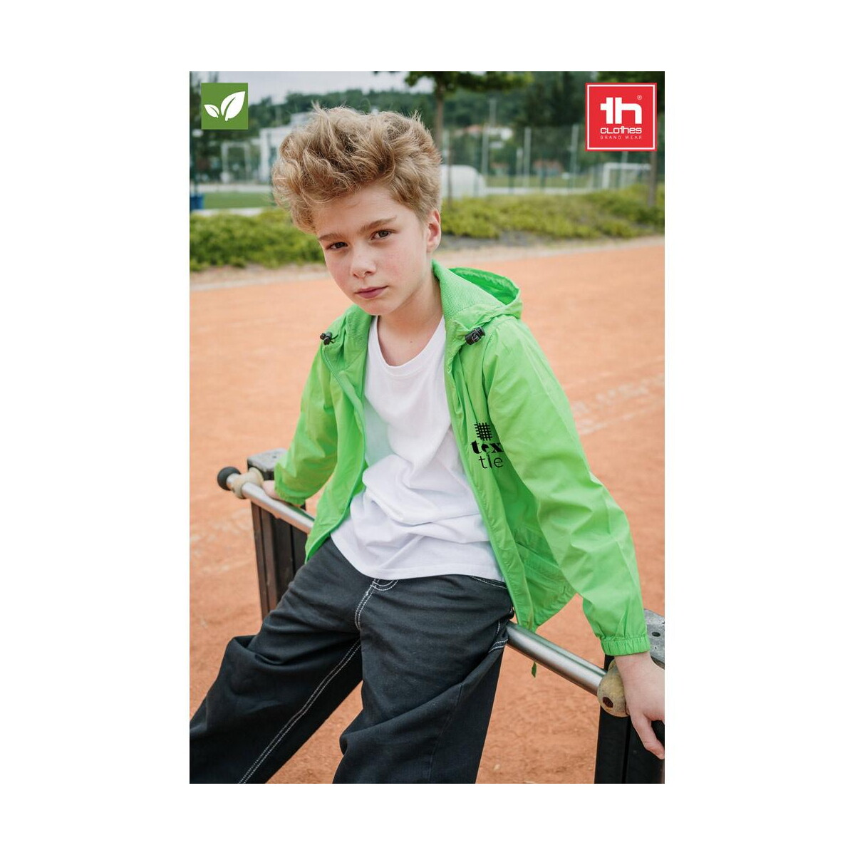 Kurtki z logo – thc dubliners kids. wiatrówka (unisex) 30301_set THC DUBLINERS KIDS. Wiatrówka (unisex) 30301_set