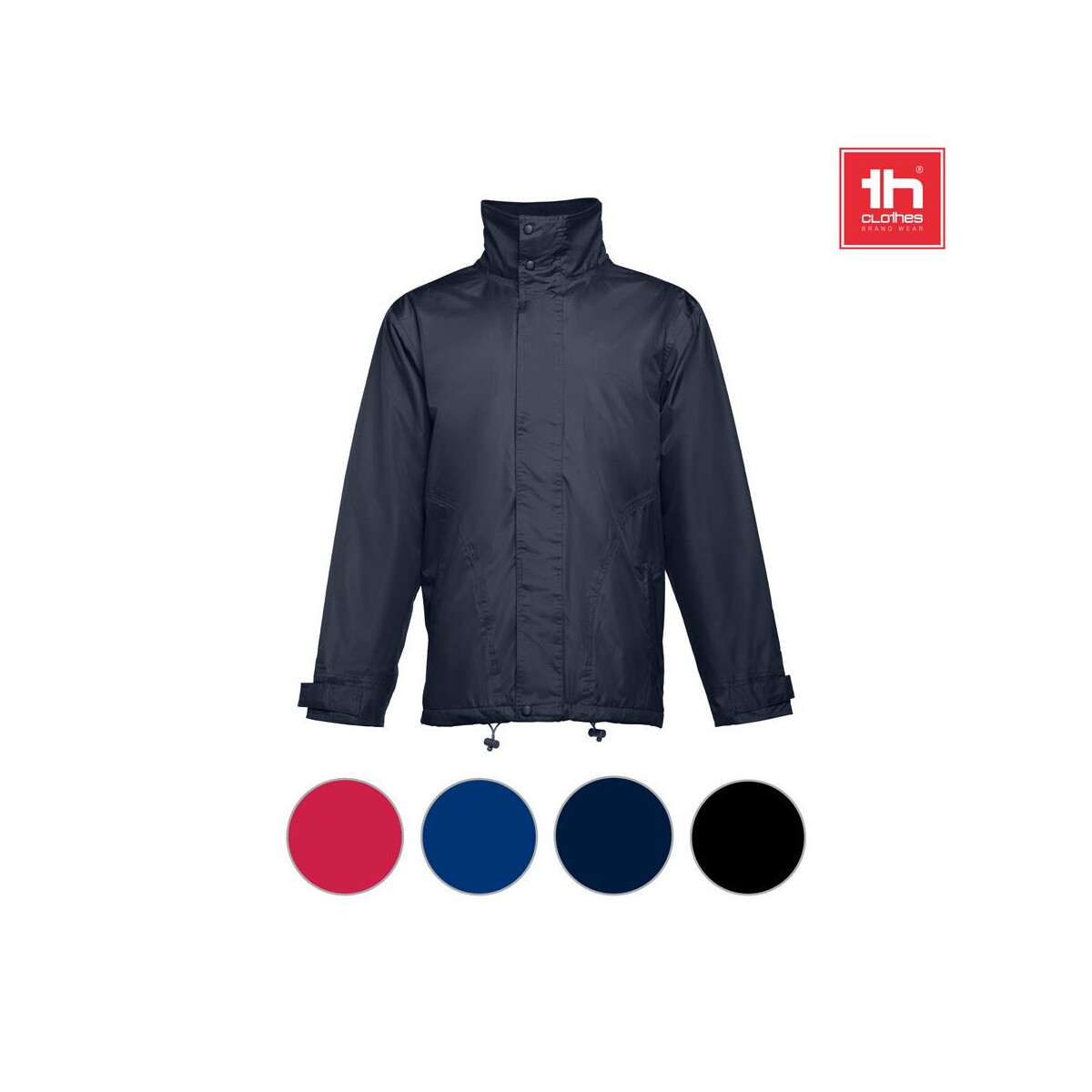 Kurtki z logo – thc liubliana. uniwersalny gruby płaszcz 30183_a THC LIUBLIANA. Uniwersalny gruby płaszcz 30183_a