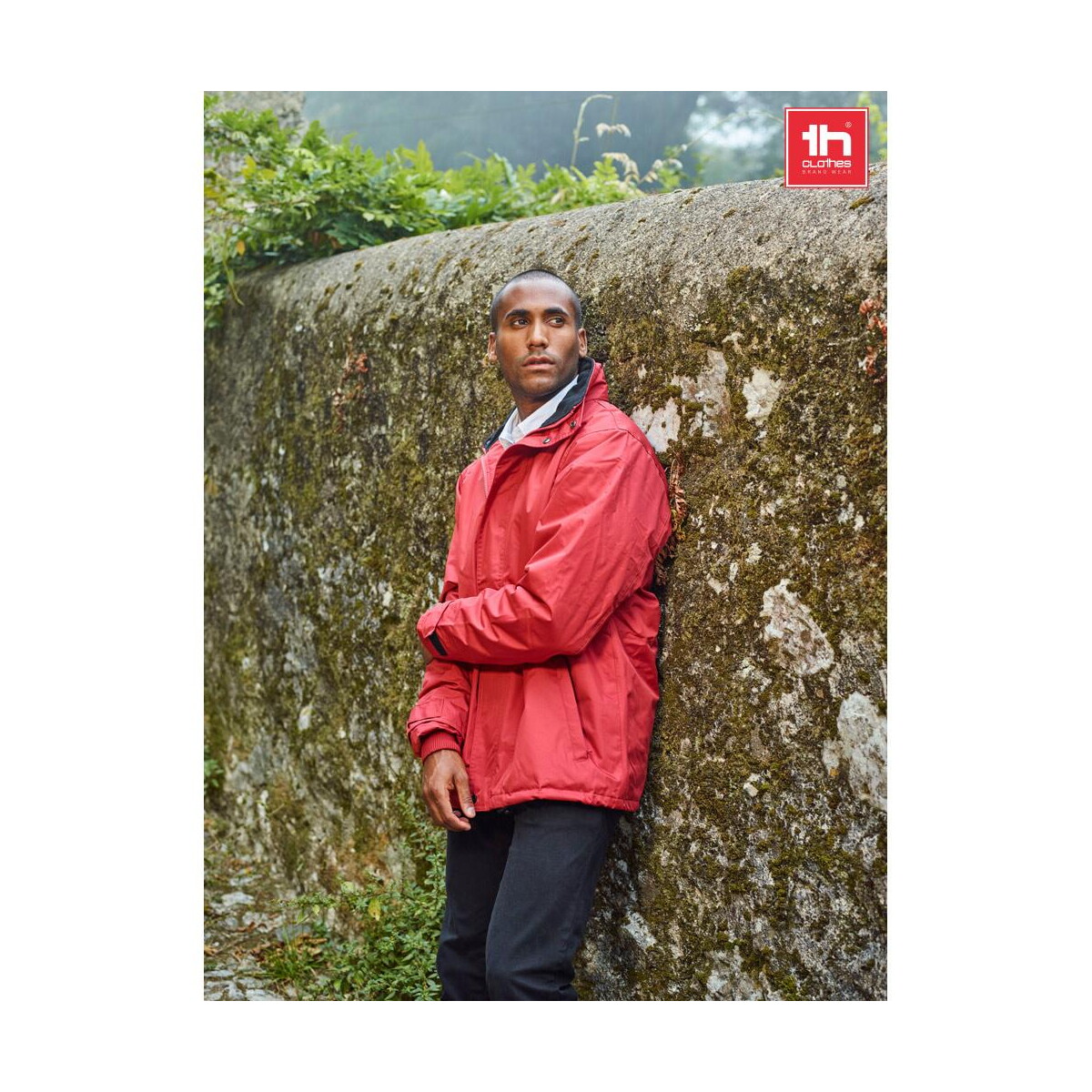 Kurtki z logo – thc liubliana. uniwersalny gruby płaszcz 30183_amb THC LIUBLIANA. Uniwersalny gruby płaszcz 30183_amb