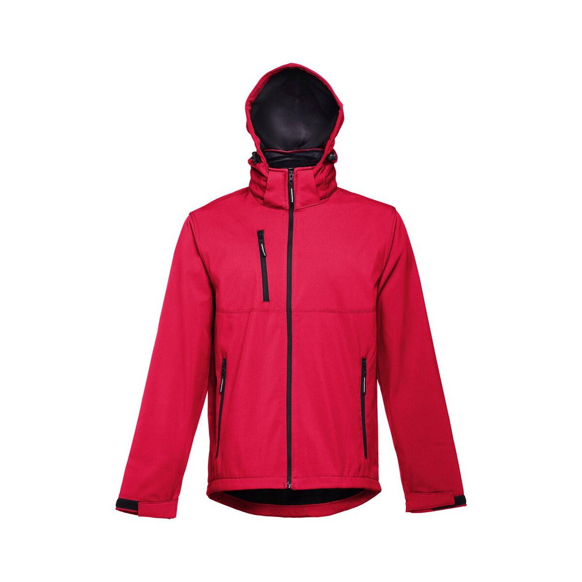 Kurtki z logo – thc zagreb ii. męska kurtka softshell z poliestru i elastanu 11187_105-d THC ZAGREB II. Męska kurtka softshell z poliestru i elastanu 11187_105-d