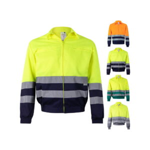 VL NEPTUNE. Dwukolorowa kurtka (210 g/m²) z poliestru (80%) i bawełny (20%) 36050_set