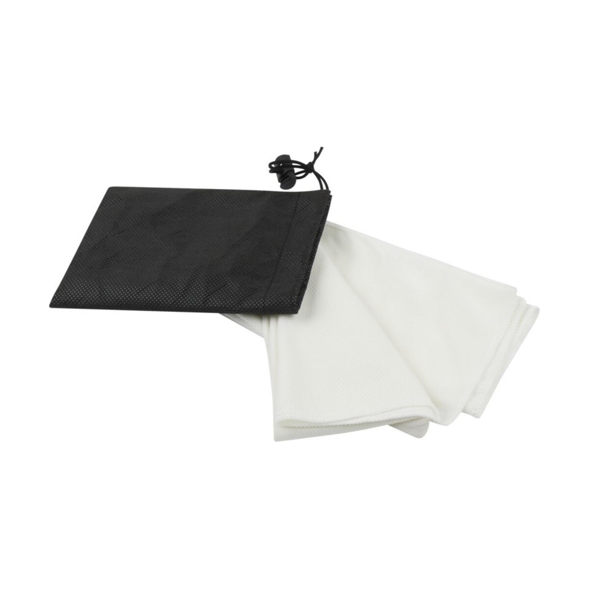Lucas ręcznik sportowy RPET 30×80 cm – biały 11350101 Lucas ręcznik sportowy RPET 30x80 cm - biały