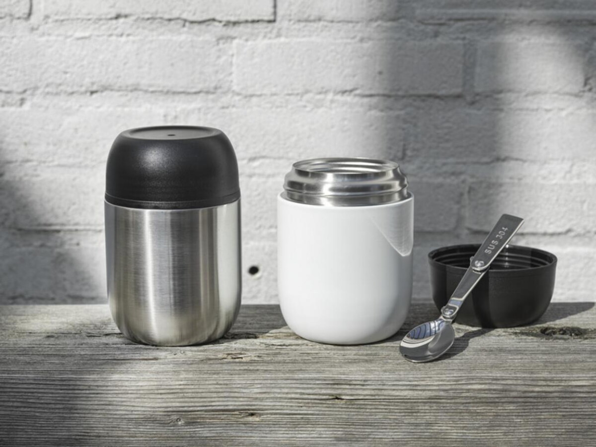 Lunchboxy z logo – supo dwuścienny pojemnik śniadaniowy ze stali nierdzewnej z recyklingu o pojemności 480 ml 11342101_m1 Supo dwuścienny pojemnik śniadaniowy ze stali nierdzewnej z recyklingu o pojemności 480 ml 11342101_m1
