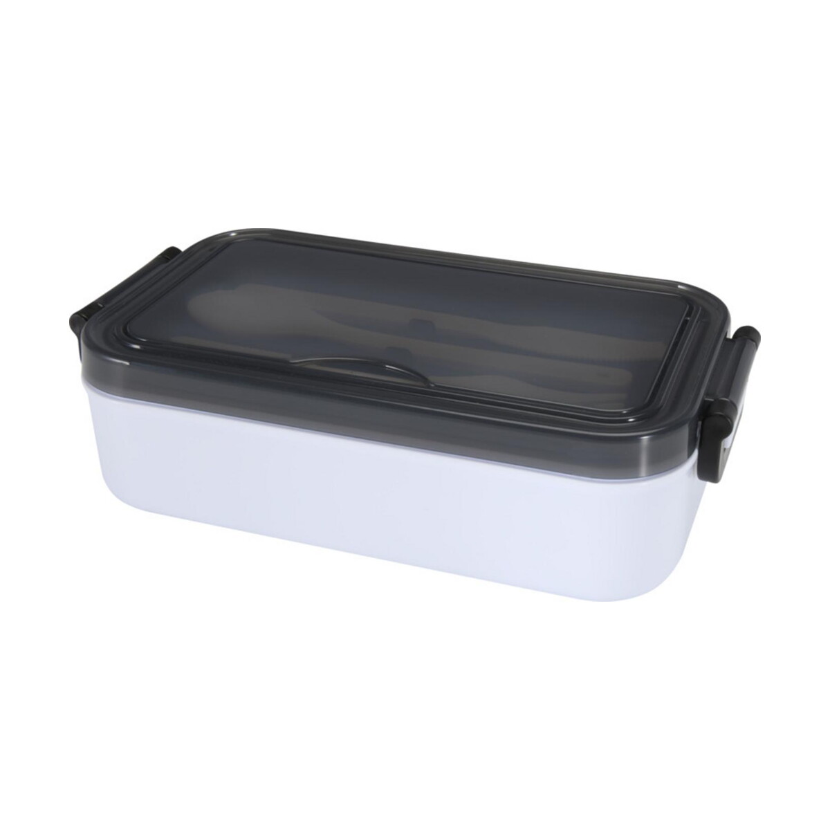 Lunchboxy z logo – zestaw snappy pudełko na lunch ze sztućcami 11342001 Zestaw Snappy pudełko na lunch ze sztućcami 11342001