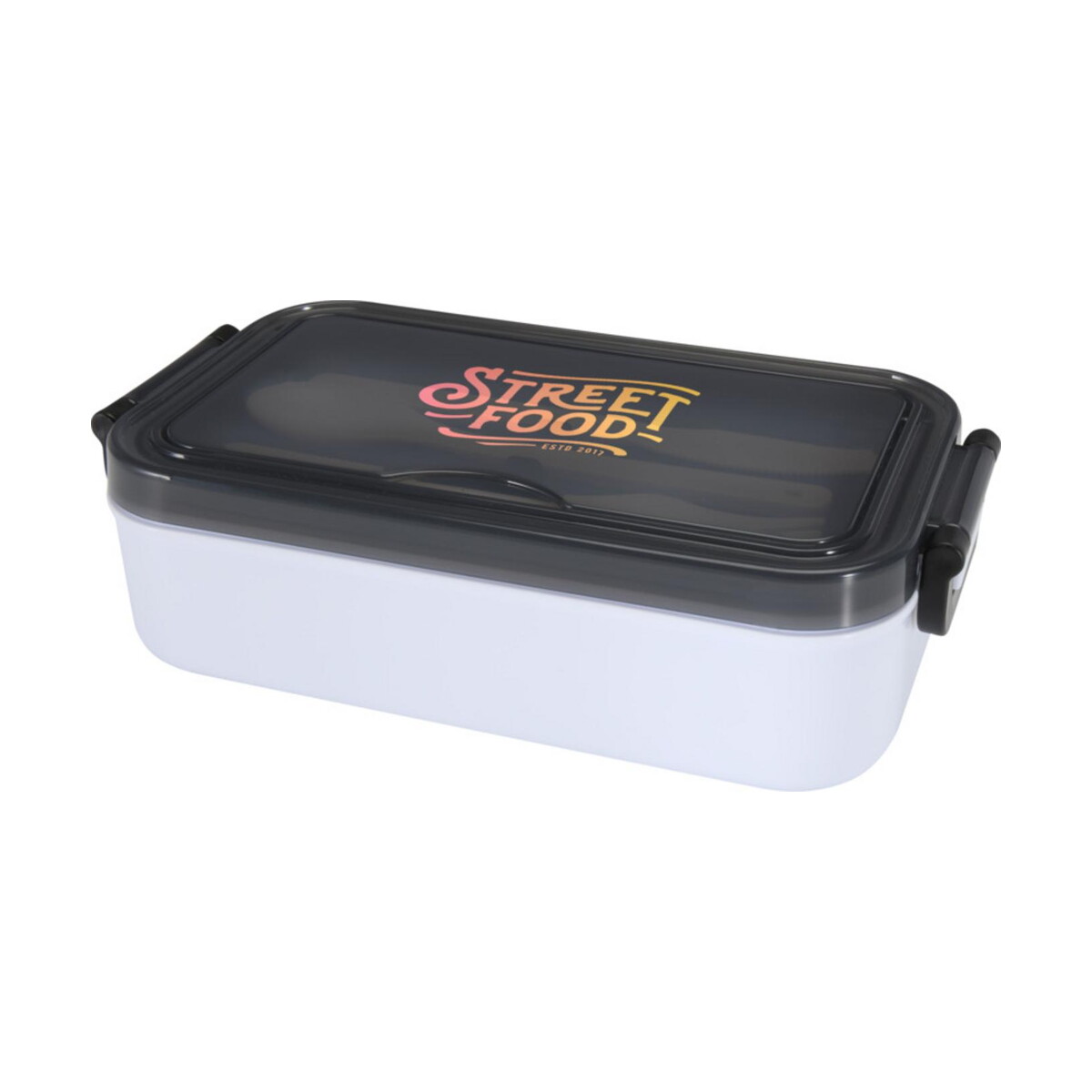 Lunchboxy z logo – zestaw snappy pudełko na lunch ze sztućcami 11342001_dp_y1 Zestaw Snappy pudełko na lunch ze sztućcami 11342001_dp_y1