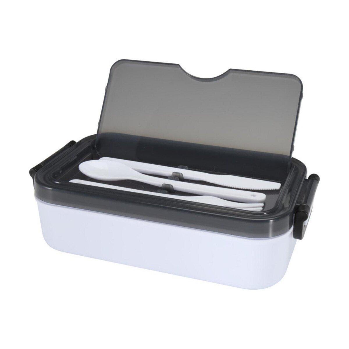 Lunchboxy z logo – zestaw snappy pudełko na lunch ze sztućcami 11342001_e1 Zestaw Snappy pudełko na lunch ze sztućcami 11342001_e1