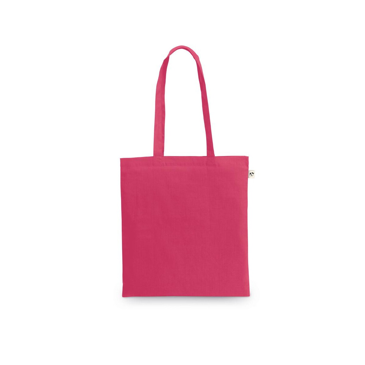 MEXICO. Torba wykonana w recyklingowanej bawełny (70%) i w poliestru (30% rPET) (150 g/m²) – Różowa 92323_102 MEXICO. Torba wykonana w recyklingowanej bawełny (70%) i w poliestru (30% rPET) (150 g/m²) - Różowa