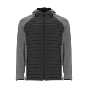 Minsk hybrydowa ocieplana kurtka unisex - czarna