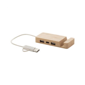 Mobaru hub USB - naturalny