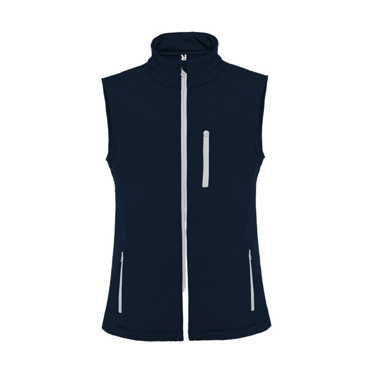 Nevada kamizelka unisex typu softshell – niebieska r11991r Nevada kamizelka unisex typu softshell - niebieska