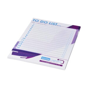 Notatnik Desk-Mate® w formacie A5 - biały