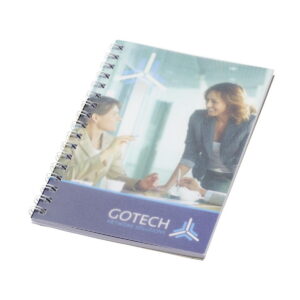 bialy z biala spirala, notatnik A6 2124800