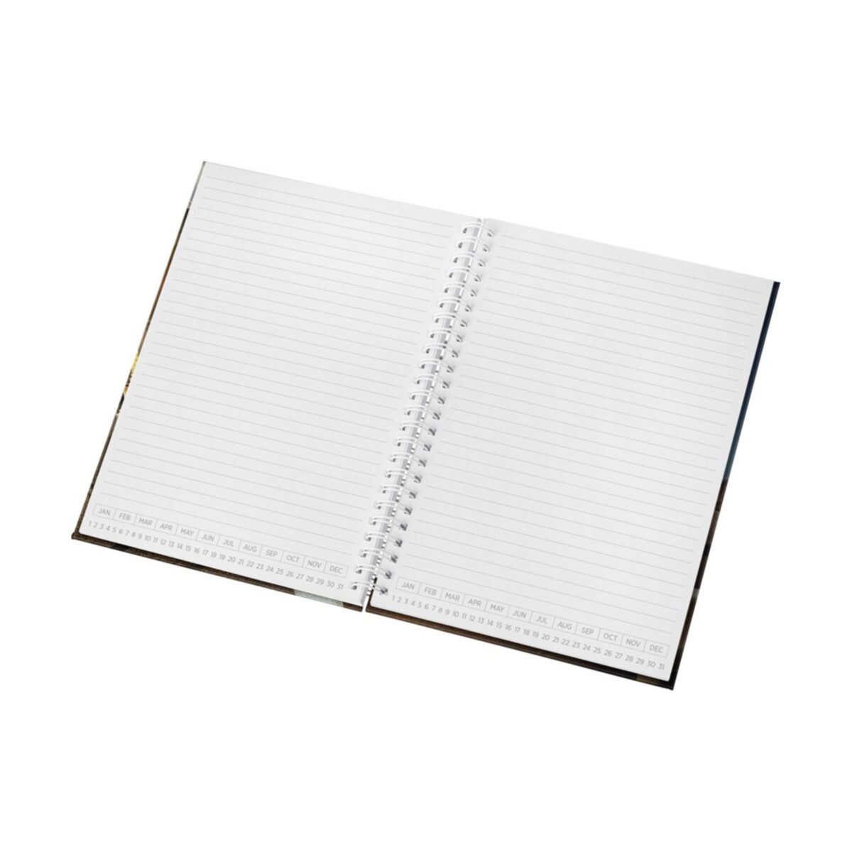 Notatniki z logo – desk-mate® kalendarz a5 w twardej okładce bez dat 21023001_e1 Desk-Mate® kalendarz A5 w twardej okładce bez dat 21023001_e1