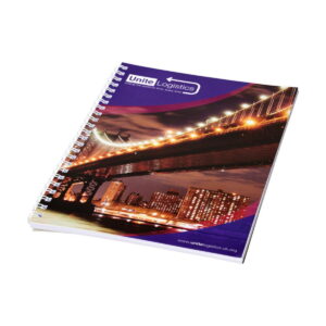 Desk-Mate® kołozeszyt A5 z zadrukowaną tylną okładką 2129101