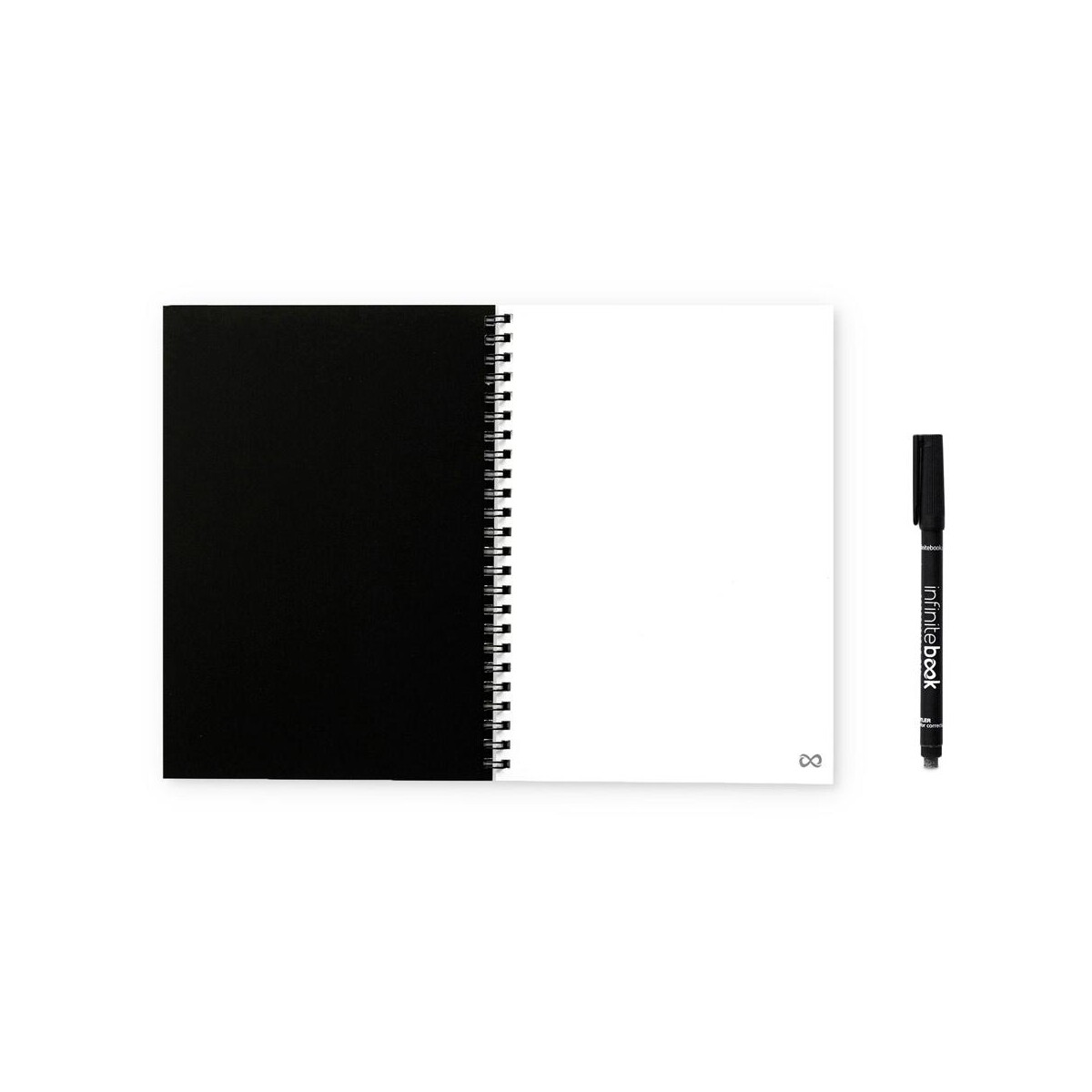 Notatniki z logo – infinitebook plain a5. infinitebook z elastyczną okładką i 15 zwykłymi stronami do tablicy 33200_103-a INFINITEBOOK PLAIN A5. Infinitebook z elastyczną okładką i 15 zwykłymi stronami do tablicy 33200_103-a