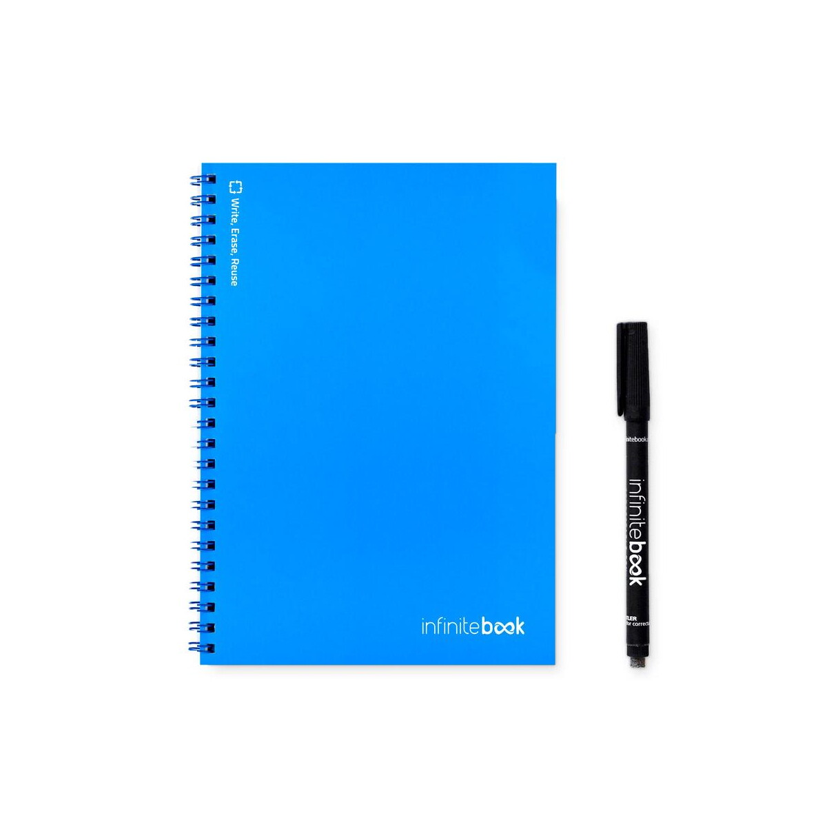 Notatniki z logo – infinitebook plain a5. infinitebook z elastyczną okładką i 15 zwykłymi stronami do tablicy 33200_114 INFINITEBOOK PLAIN A5. Infinitebook z elastyczną okładką i 15 zwykłymi stronami do tablicy 33200_114