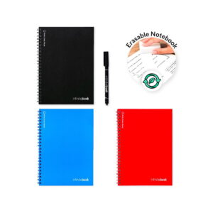 INFINITEBOOK PLAIN A5. Infinitebook z elastyczną okładką i 15 zwykłymi stronami do tablicy 33200_set