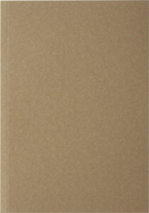 Notatnik A5 Novella Austen z miękką okładką z materiału z recyklingu, papier pakowy — 50 kartek 21026506_f1