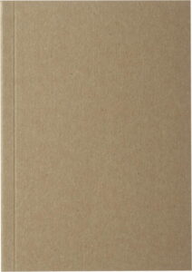 Notatnik A6 Novella Austen z miękką okładką z materiału z recyklingu, papier pakowy — 50 kartek 21026706_f1