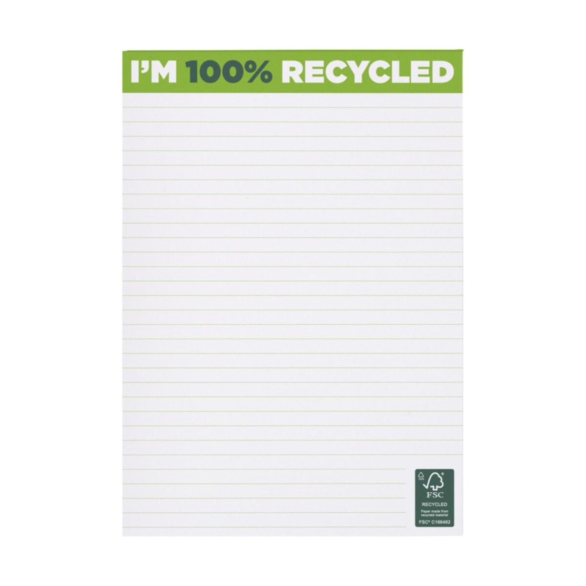 Notatniki z logo – notatnik desk-mate® w formacie a5 z materiałów z recyklingu 2128101_f1 Notatnik Desk-Mate® w formacie A5 z materiałów z recyklingu 2128101_f1