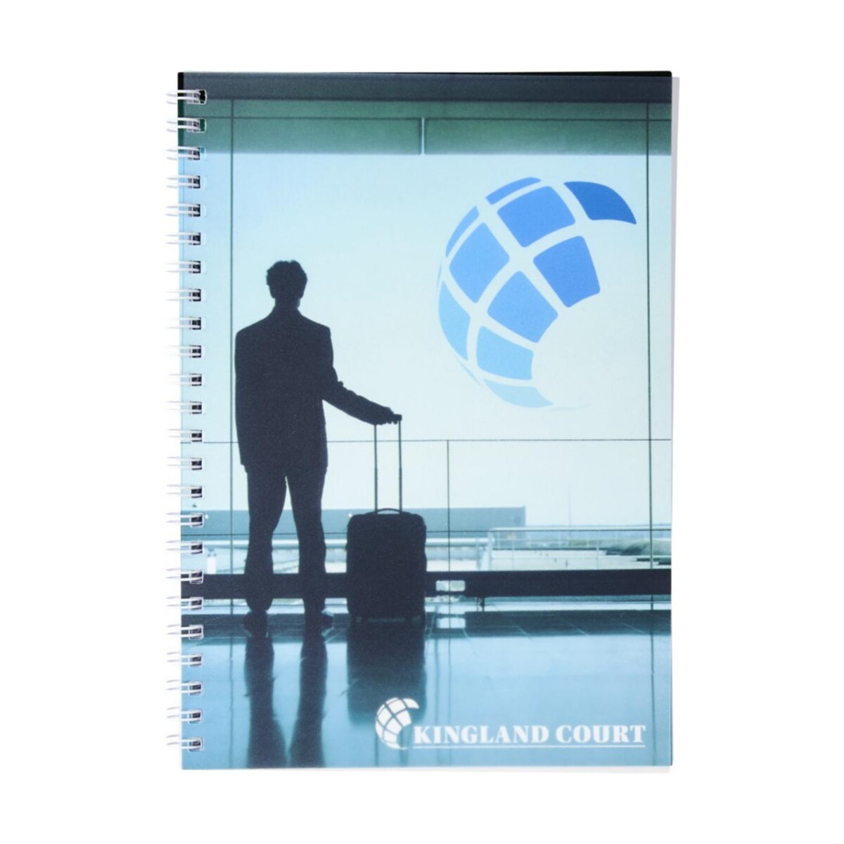 Notatniki z logo – notatnik desk-mate® w formacie a5 z przedziałką i okładką wykonaną z pp 2124700_f1 Notatnik Desk-Mate® w formacie A5 z przedziałką i okładką wykonaną z PP 2124700_f1