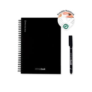 STARTER KIT INFINITEBOOK A5. Zestaw zawiera „Infinitebook”, zestaw do czyszczenia, marker i uchwyt na marker 33203_set