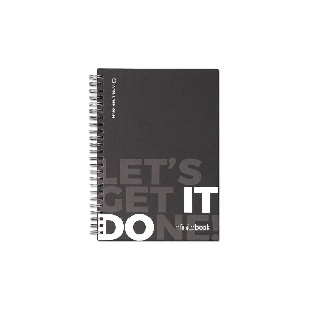 Notatniki z logo – starter kit infinitebook. zestaw „infinitebook” w twardej oprawie, 1 zestaw do czyszczenia, 1 marker i 1 uchwyt na długopis 33211_103-a STARTER KIT INFINITEBOOK. Zestaw „Infinitebook” w twardej oprawie, 1 zestaw do czyszczenia, 1 marker i 1 uchwyt na długopis 33211_103-a