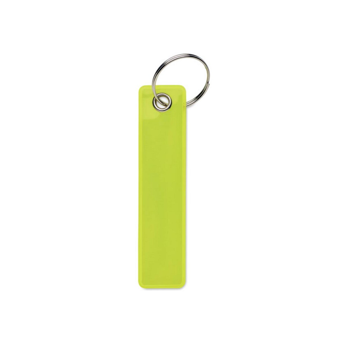 Odblaskowy brelok PVC KEYFLECT – fluorescencyjny żółty mo2626-70 Odblaskowy brelok PVC KEYFLECT - fluorescencyjny żółty
