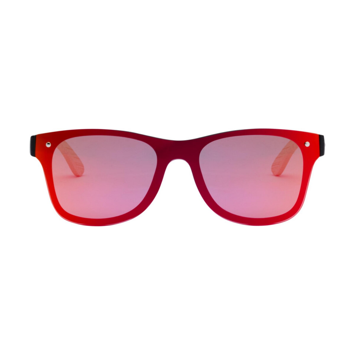 Okulary z logo – okulary przeciwsłoneczne tan z bambusowymi zausznikami 12705011_f1 Okulary przeciwsłoneczne Tan z bambusowymi zausznikami 12705011_f1