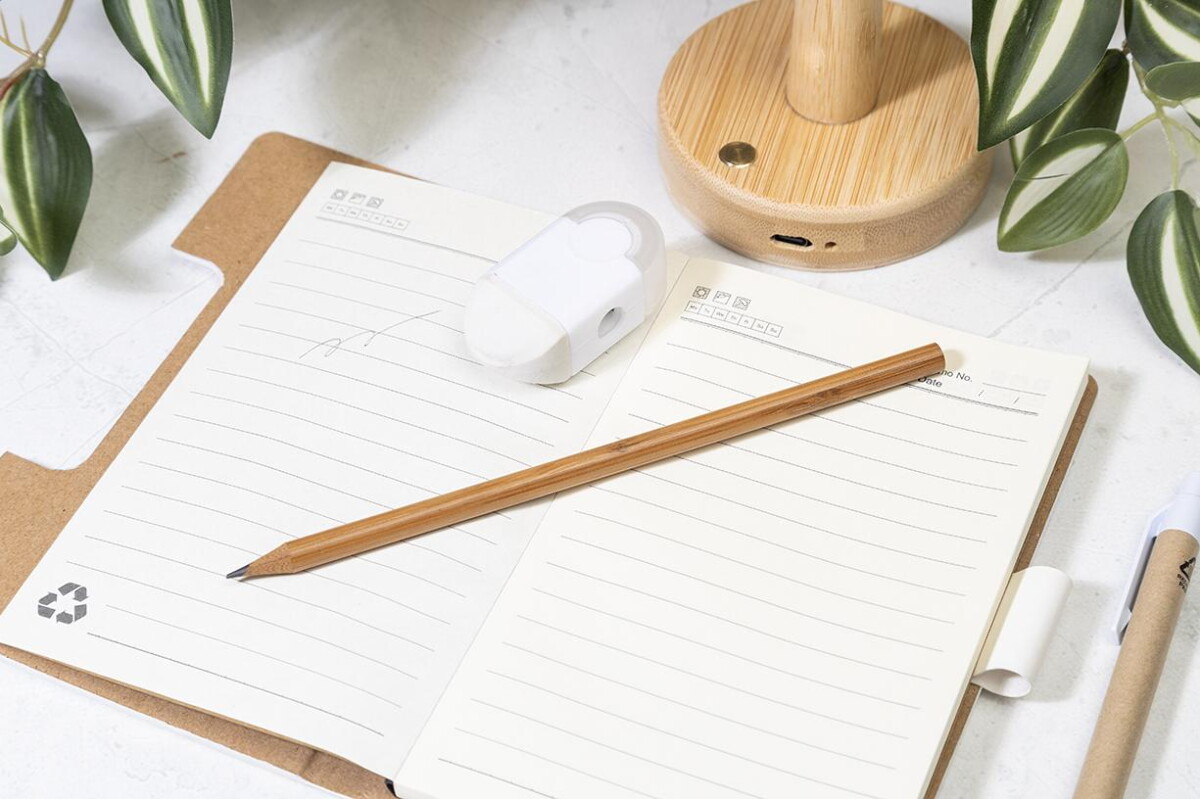 Ołówki z logo – boncil ołówek bambusowy AP800645__DG2 Boncil ołówek bambusowy AP800645__DG2