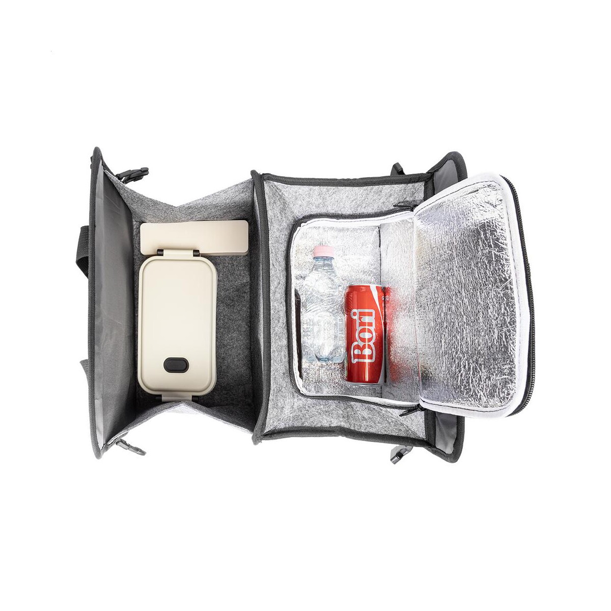 Organizery samochodowe z logo – refelt ride organizer do bagażnika samochodowego rpet AP800124-77__FC1 Refelt Ride Organizer do bagażnika samochodowego RPET AP800124-77__FC1