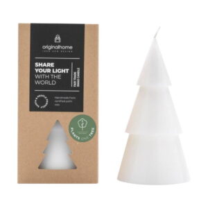 Orginal Home świeca choinkowa matcha – L - biała