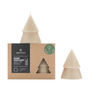 Orginal Home świeca choinkowa matcha – M - biała